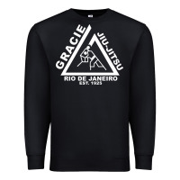 Black gracie jiu jitsu  2 Premium Sweatshirt - artisFamous