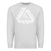 Dove Grey gracie jiu jitsu  2 Premium Sweatshirt - artisFamous