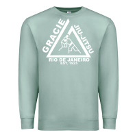 Seafoam gracie jiu jitsu  2 Premium Sweatshirt - artisFamous