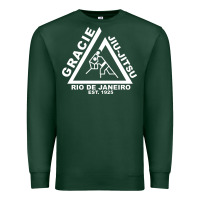 Sports Green gracie jiu jitsu  2 Premium Sweatshirt - artisFamous