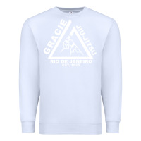 White gracie jiu jitsu  2 Premium Sweatshirt - artisFamous