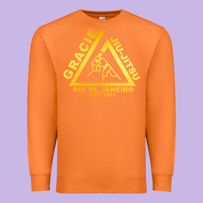 Gracie Jiu Jitsu Premium Sweatshirt Designed By Artisfamous