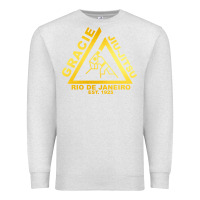 Oatmeal Heather gracie jiu jitsu Premium Sweatshirt - artisFamous
