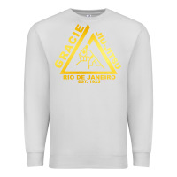 Dove Grey gracie jiu jitsu Premium Sweatshirt - artisFamous
