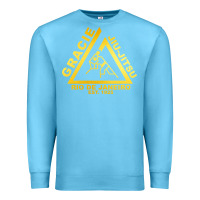 Ocean Blue gracie jiu jitsu Premium Sweatshirt - artisFamous