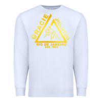 White gracie jiu jitsu Premium Sweatshirt - artisFamous