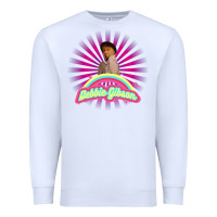 White debbie gibson Premium Sweatshirt - artisFamous