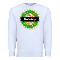 White dubstep Premium Sweatshirt - artisFamous