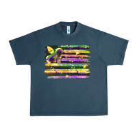 Midnight Navy mardi gras Urban Heavy Tee - FaDigitalArtStudio