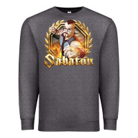 Charcoal Heather sabaton 2 Premium Sweatshirt - artisFamous