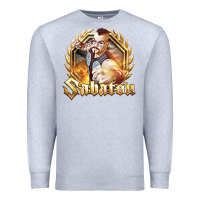 Heather Grey sabaton 2 Premium Sweatshirt - artisFamous
