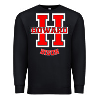 Black howard 1867 university Premium Sweatshirt - artisFamous