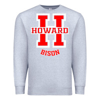 Heather Grey howard 1867 university Premium Sweatshirt - artisFamous