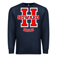 Navy howard 1867 university Premium Sweatshirt - artisFamous