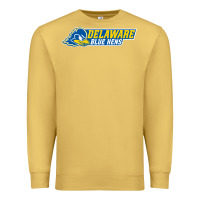 Antique Gold delaware fightin' blue hens Premium Sweatshirt - artisFamous