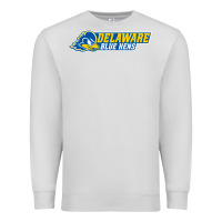 Dove Grey delaware fightin' blue hens Premium Sweatshirt - artisFamous