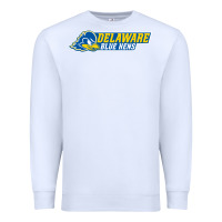 White delaware fightin' blue hens Premium Sweatshirt - artisFamous