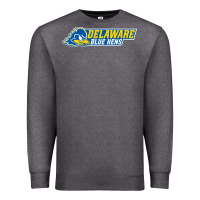 Charcoal Heather delaware fightin' blue hens Premium Sweatshirt - artisFamous