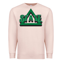 Pale Pink delta state athletics Premium Sweatshirt - artisFamous