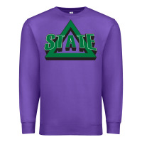 Purple delta state athletics Premium Sweatshirt - artisFamous