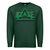 Sports Green delta state athletics Premium Sweatshirt - artisFamous