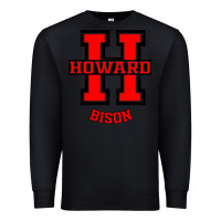 Black howard 1867 university Premium Sweatshirt - artisFamous