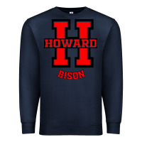 Navy howard 1867 university Premium Sweatshirt - artisFamous
