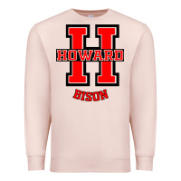 Pale Pink howard 1867 university Premium Sweatshirt - artisFamous