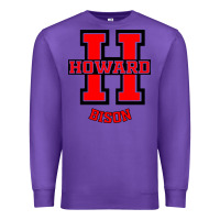 Purple howard 1867 university Premium Sweatshirt - artisFamous