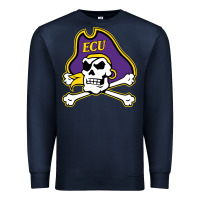 Navy east carolina pirates Premium Sweatshirt - artisFamous