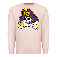 Pale Pink east carolina pirates Premium Sweatshirt - artisFamous