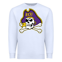 White east carolina pirates Premium Sweatshirt - artisFamous