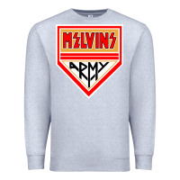 Heather Grey melvins army Premium Sweatshirt - artisFamous