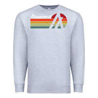 Heather Grey algorand algo crypto Premium Sweatshirt - artisFamous