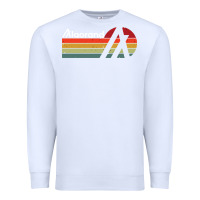 White algorand algo crypto Premium Sweatshirt - artisFamous