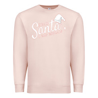Pale Pink Dear Santa I Can Explain Premium Sweatshirt - artisFamous