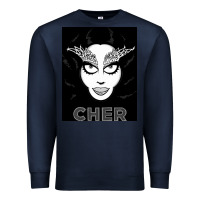 Navy CHER Premium Sweatshirt - artisFamous