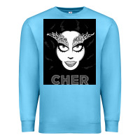 Ocean Blue CHER Premium Sweatshirt - artisFamous