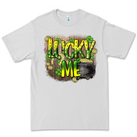 Dove Grey lucky me st. patricks day Premium Tee - HowdyJamesFarm