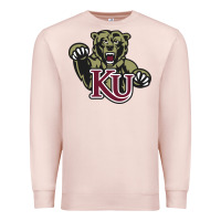 Pale Pink kutztown golden bears Premium Sweatshirt - artisFamous