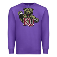 Purple kutztown golden bears Premium Sweatshirt - artisFamous