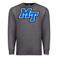 Charcoal Heather middle tennessee mt logomark Premium Sweatshirt - artisFamous