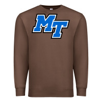 Chestnut middle tennessee mt logomark Premium Sweatshirt - artisFamous