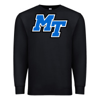 Black middle tennessee mt logomark Premium Sweatshirt - artisFamous