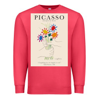 Cardinal pablo picasso   bouquet of peace Premium Sweatshirt - artisFamous