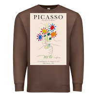Chestnut pablo picasso   bouquet of peace Premium Sweatshirt - artisFamous