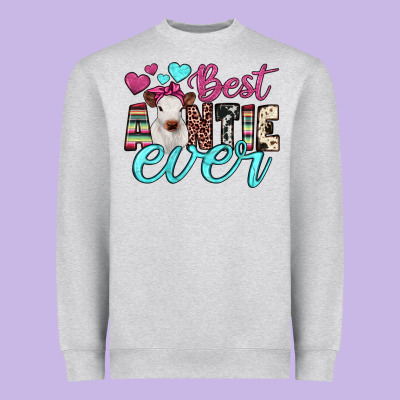 Best Auntie Ever Heavyweight Sweatshirt Designed By Jahusdesignshop