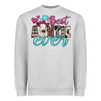 Heather Grey best auntie ever Heavyweight Sweatshirt - JahusDesignShop