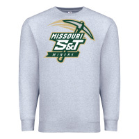 Heather Grey missouri s&t miners Premium Sweatshirt - artisFamous