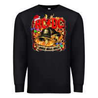 Black acd christmas Premium Sweatshirt - artisFamous